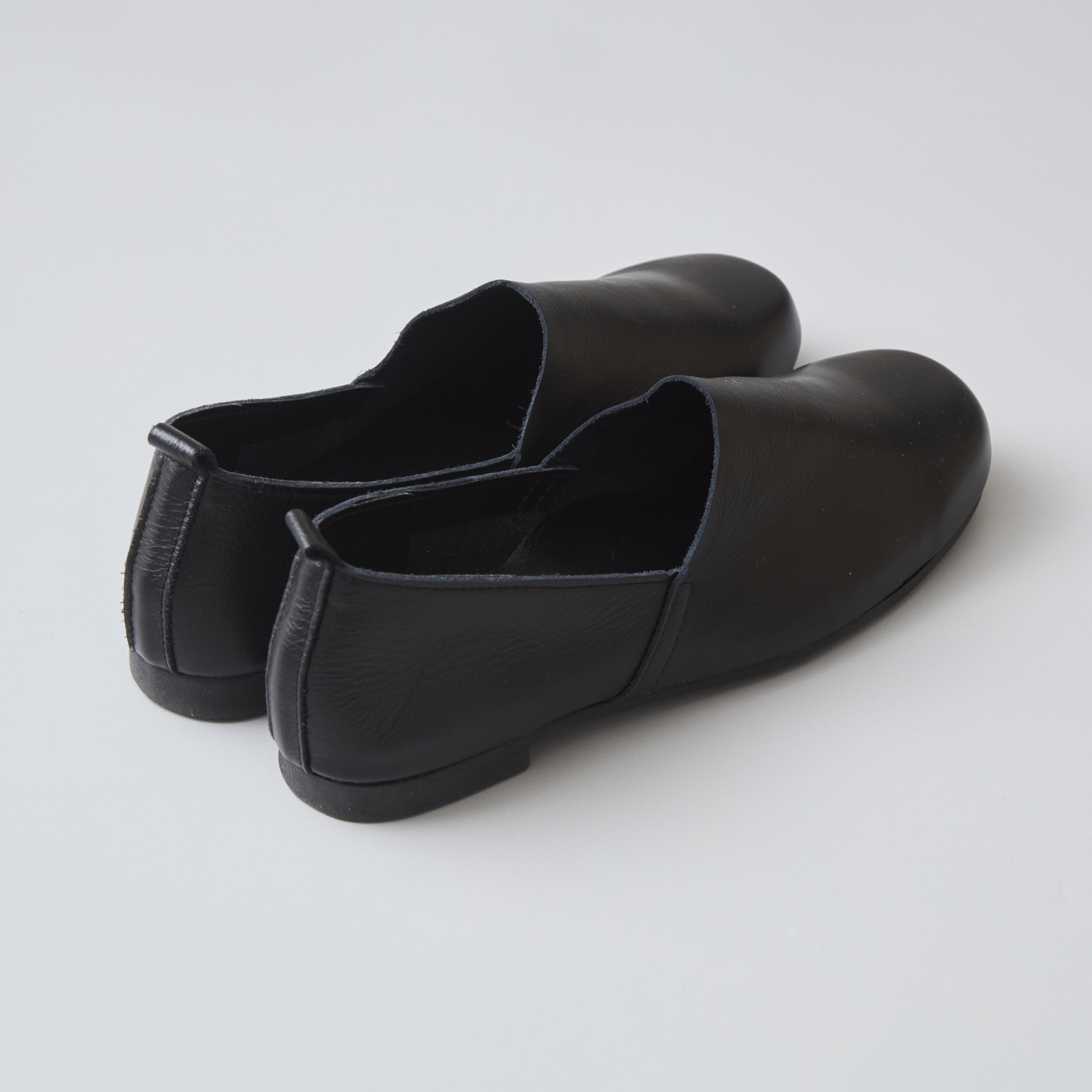 TRAD+/撥水ソフトレザースリッポン